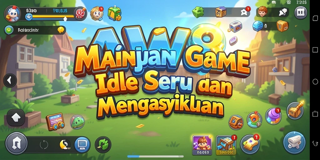 Tampilan gameplay seru dan menarik dari AW8 yang mengasyikkan.